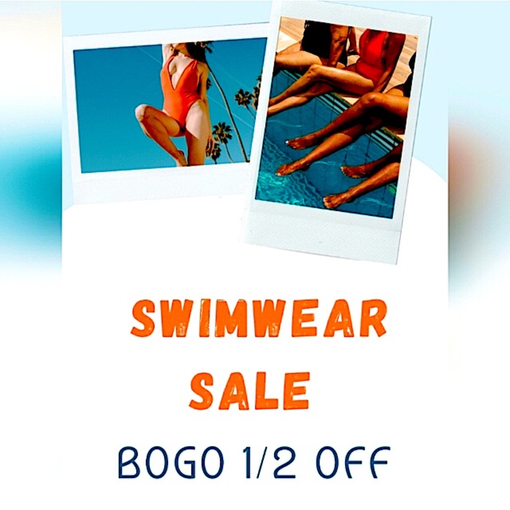 🆕🩱👙👙👙BUY ONE BATHING SUIT GET ONE 50%OFF!!MAKE A BUNDLE I WILL SEND OFFER!!